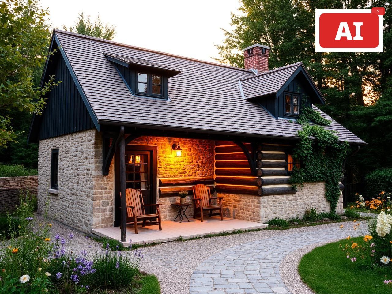 Lodge II · La Clairière, detail 5